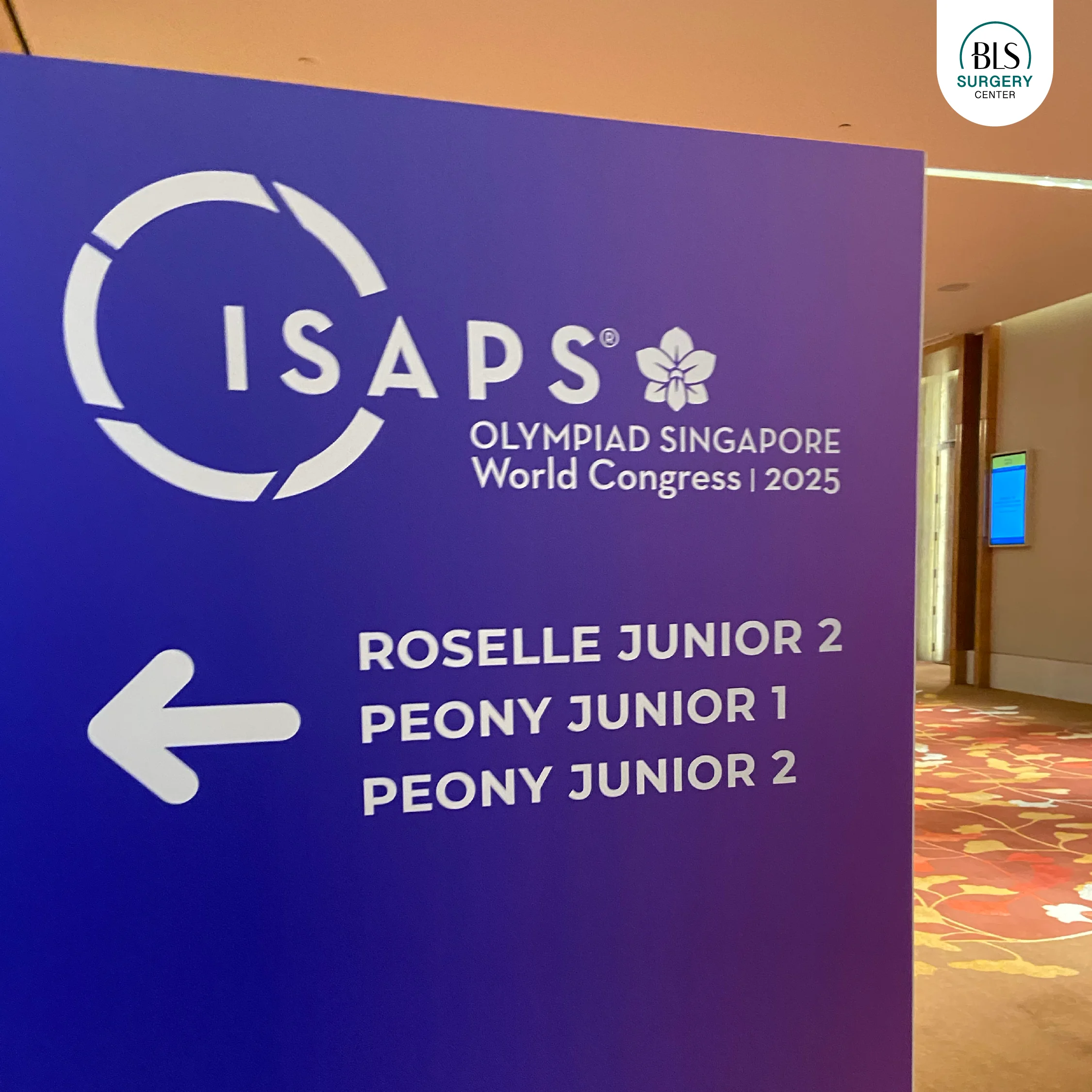 บรรยากาศงาน ISAPS World Congress 2025 ประเทศสิงคโปร์