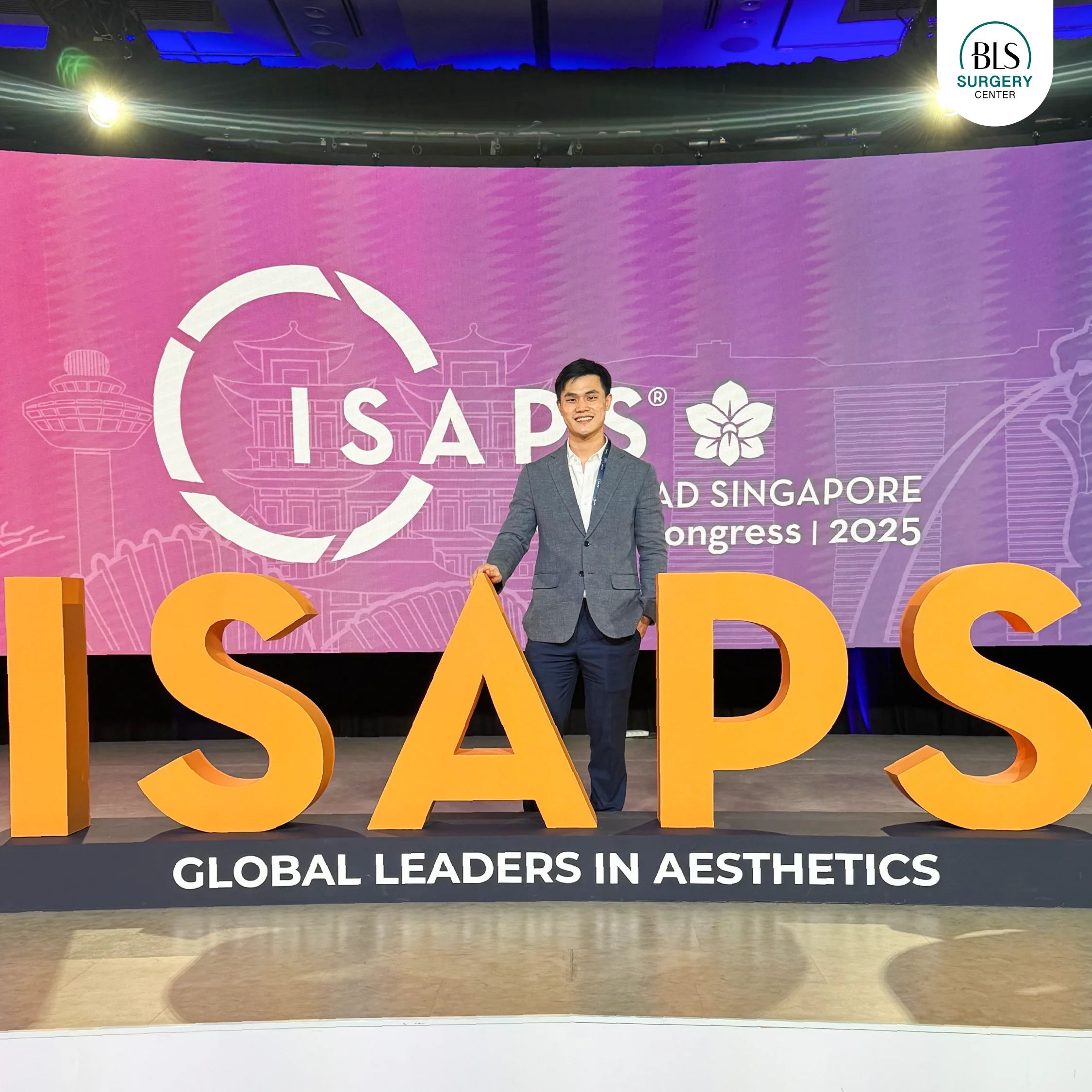 หมอเอิร์ธ งาน ISAPS Olympiad Singapore World Congress 2025