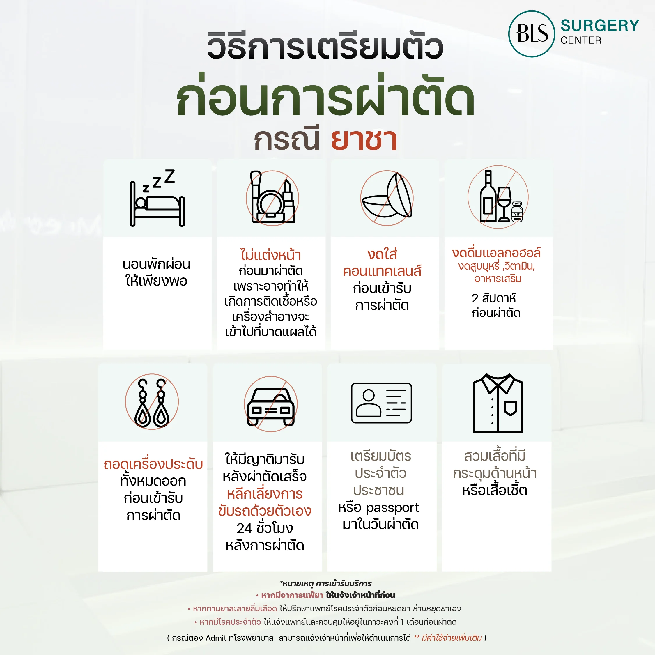 การเตรียมตัวก่อนทำศัลยกรรม ด้วยการใช้ยาชา