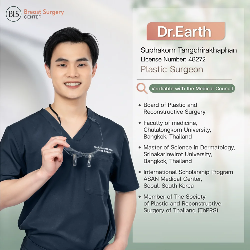 Dr. Suphakorn Tangchirakhaphan, MD. (Dr.Earth) License No. 48272
