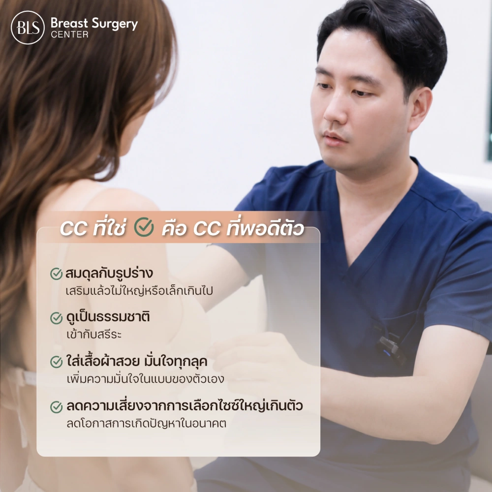 เสริมหน้าอก มีกี่แบบ เลือก cc ที่พอดีตัว ดูเป็นธรรมชาติ